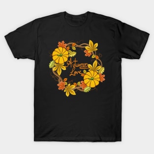 Autumn Love - Wreath T-Shirt